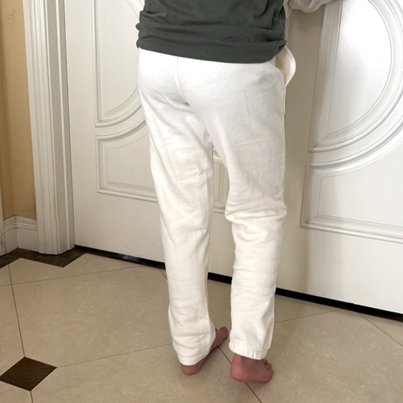 Sweatpants smily face print . Size Med Junior - Picture 3 of 7